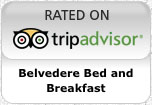 Belvedere Bed and Breakfast, rated on Trip Advisor